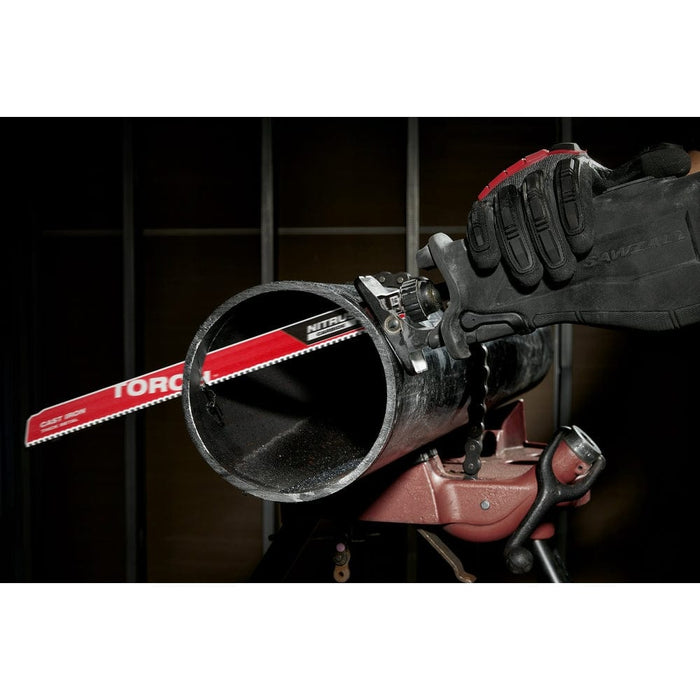 Milwaukee Tool Accessories Milwaukee 6" 7TPI The TORCH™ for CAST IRON with NITRUS CARBIDE™ 1PK