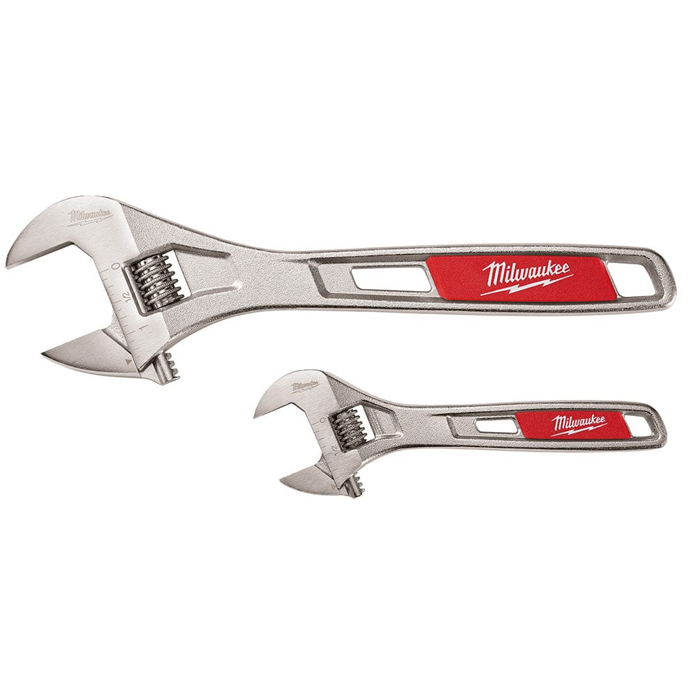 Milwaukee Tool Milwaukee 6 in. & 10 in. Adjustable Wrench 2 pack