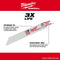 Milwaukee Tool Power Tools Accessories Milwaukee 6 in. 14 TPI Thin Kerf SAWZALL® Blades 5PK