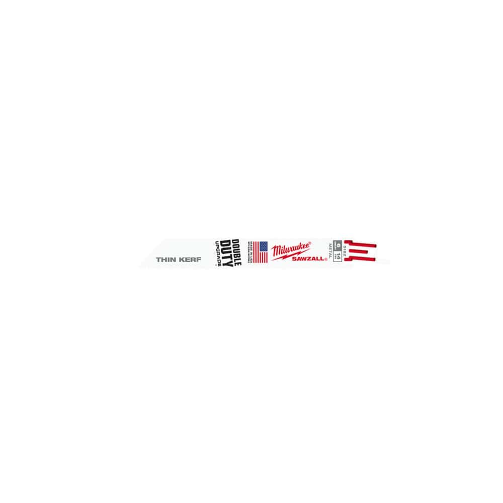 Milwaukee Tool Milwaukee 6 in. 14 TPI Thin Kerf SAWZALL® Blades-Bulk 25