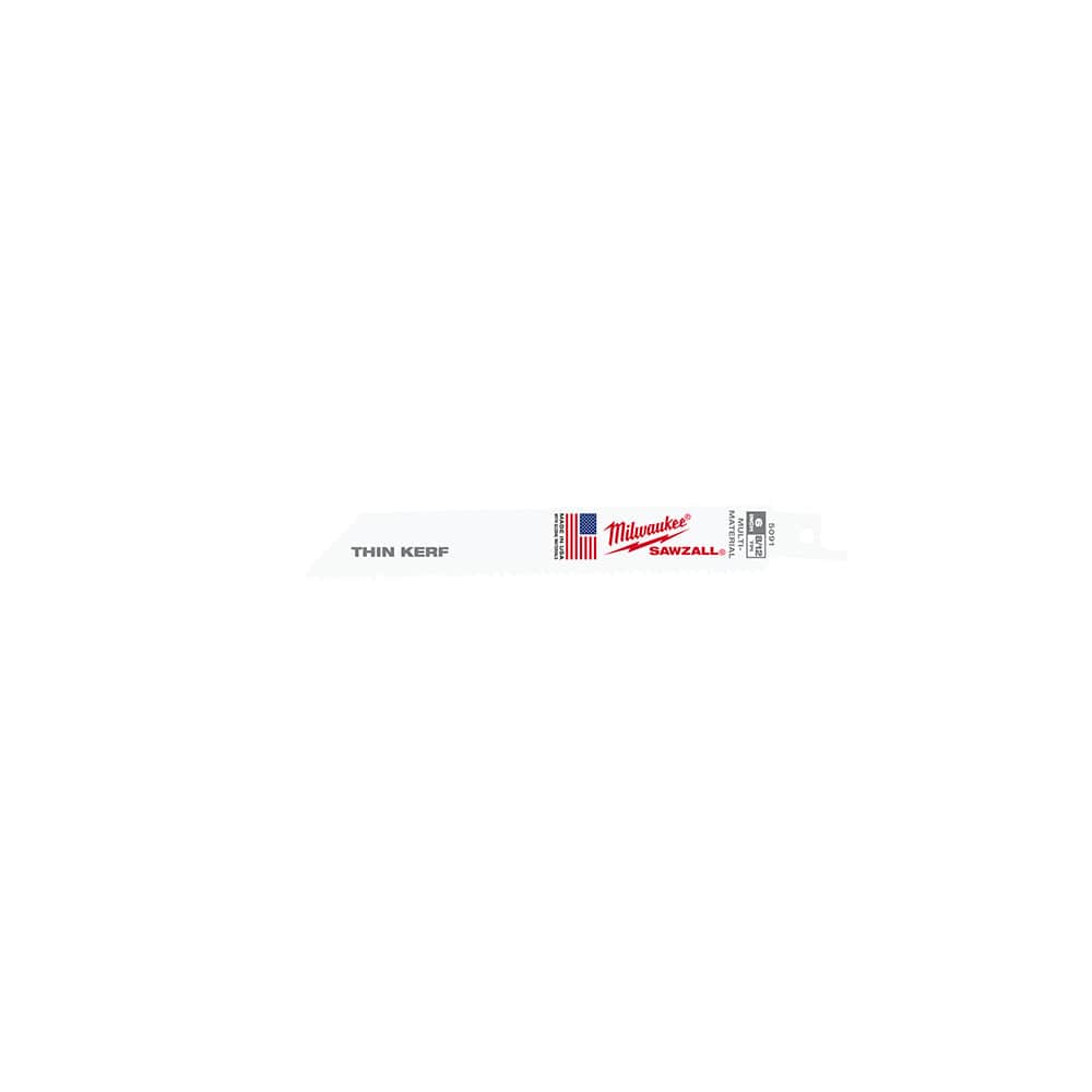 Milwaukee Tool Milwaukee 6 in. 8/12 TPI SAWZALL® Blades-Bulk 100