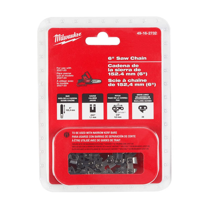 Milwaukee Tool Milwaukee 6 in. Saw Chain