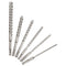 Milwaukee Tool Milwaukee 6-Piece MX4™ 4-Cutter SDS-Plus Rotary Hammer-Drill Bit Kit