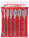 Milwaukee Tool Power Tools Accessories Milwaukee 6 Piece Universal Flat Boring Bit Kit