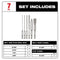 Milwaukee Tool Accessories Milwaukee 6pc. SDS Plus MX4™ 4-Cutter & Chisel Kit
