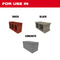 Milwaukee Tool Accessories Milwaukee 6pc. SDS Plus MX4™ 4-Cutter & Chisel Kit