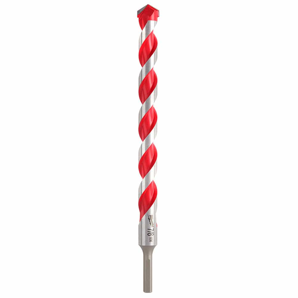 Milwaukee Tool Power Tools Accessories Milwaukee 7/8 in. x 10 in. x 12 in. Carbide Hammer Drill Bit