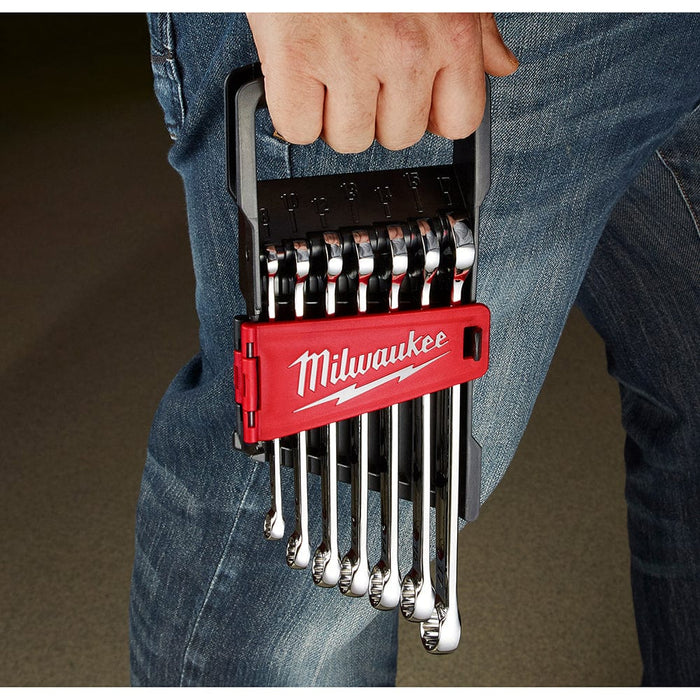 Milwaukee Tool Milwaukee 7-Piece Combination Wrench Set - Metric