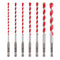 Milwaukee Tool Milwaukee 7PC. SHOCKWAVE Impact Duty™ Carbide Hammer Drill Bit Set