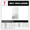 Milwaukee Tool Power Tools Accessories Milwaukee 7pc. SHOCKWAVE Impact Duty™ Carbide Multi-Material Drill Bit Kit