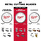 Milwaukee Tool Milwaukee 8 in. 42 Tooth Dry Cut Cermet Tipped Circular Saw Blade