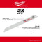 Milwaukee Tool Power Tools Accessories Milwaukee 8 in. 8/12 TPI SAWZALL® Blades 5PK