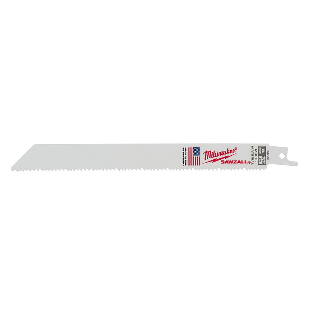 Milwaukee Tool Milwaukee 8 in. 8/12 TPI Thin Kerf SAWZALL® Blades-Bulk 25