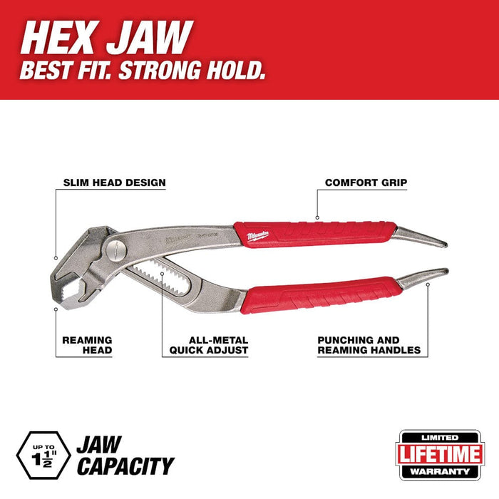 Milwaukee Tool Milwaukee 8 in. Hex-Jaw Pliers