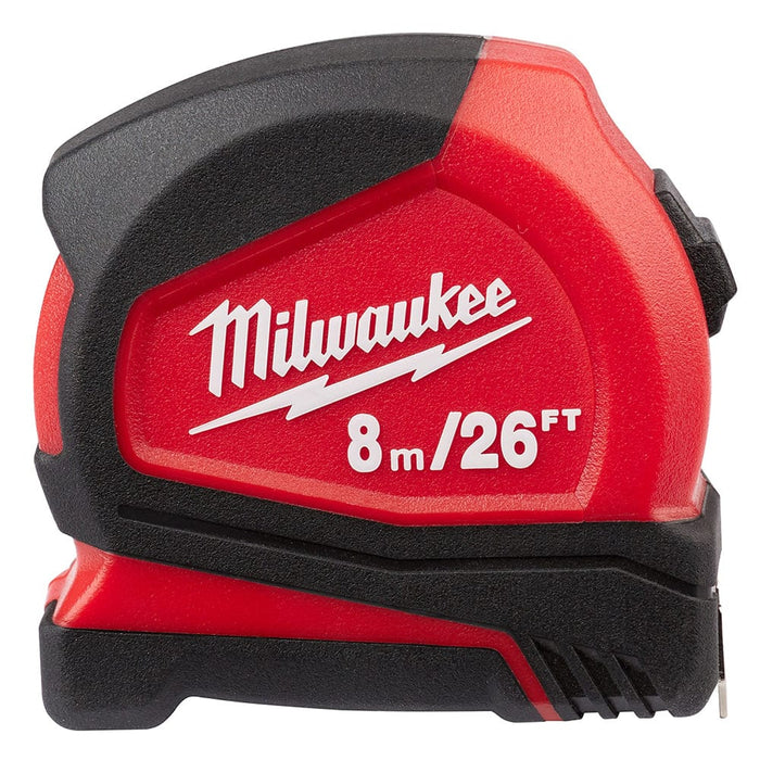 Milwaukee Tool Milwaukee 8 m/26 ft. Compact Tape Measure