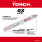 Milwaukee Tool Power Tools Accessories Milwaukee 9 in. 24 TPI THE TORCH™ SAWZALL® Blades 5PK