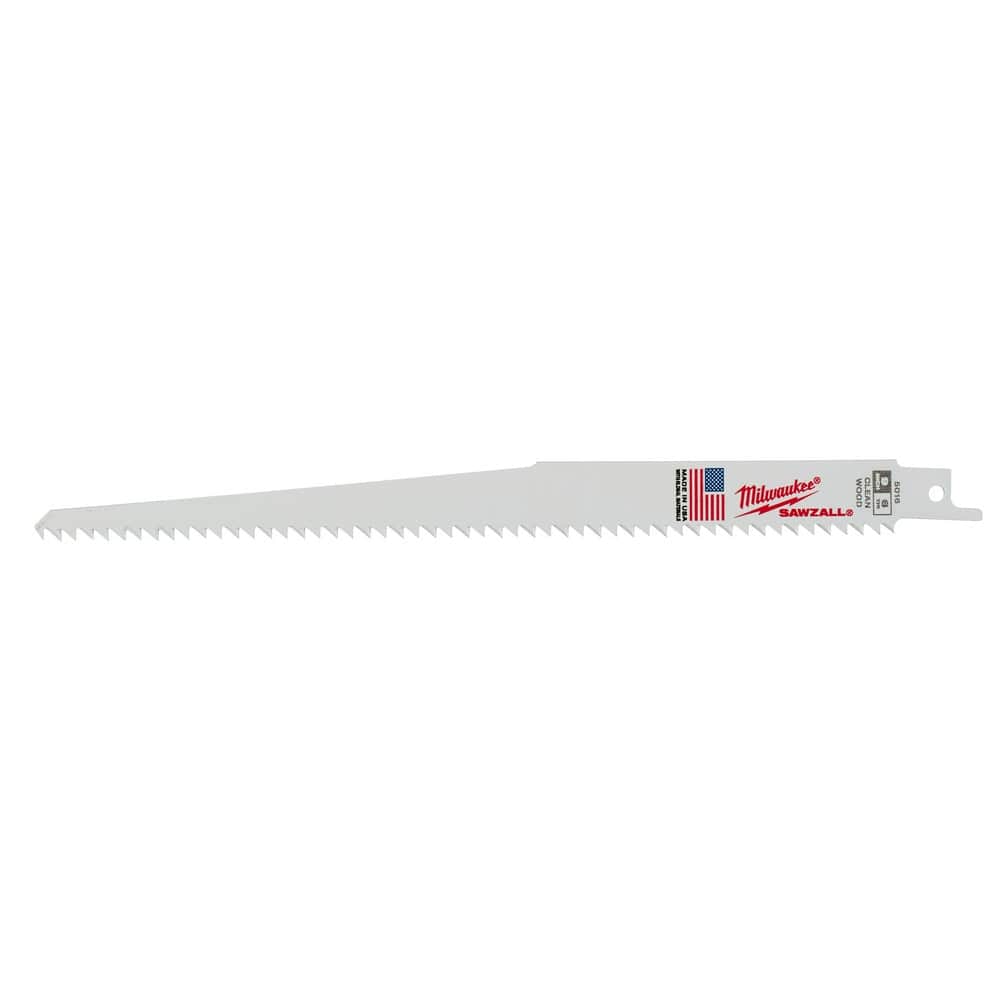 Milwaukee Tool Milwaukee 9 in. 6 TPI Fleam Ground SAWZALL® Blades-Bulk 100