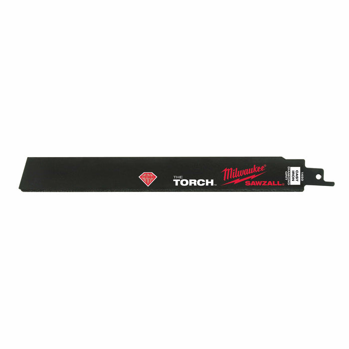 Milwaukee Tool Power Tools Accessories Milwaukee 9 in. Diamond Grit the Torch SAWZALL Blade