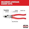 Milwaukee Tool Milwaukee 9 in. High Leverage Lineman's Pliers w/ Crimper