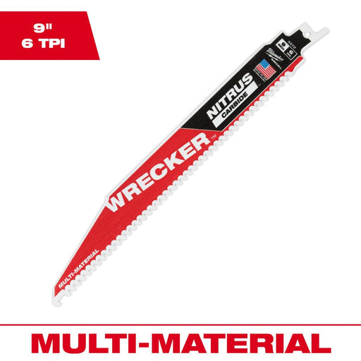 Milwaukee Tool Accessories Milwaukee 9" The WRECKER™ with NITRUS CARBIDE™ 1PK