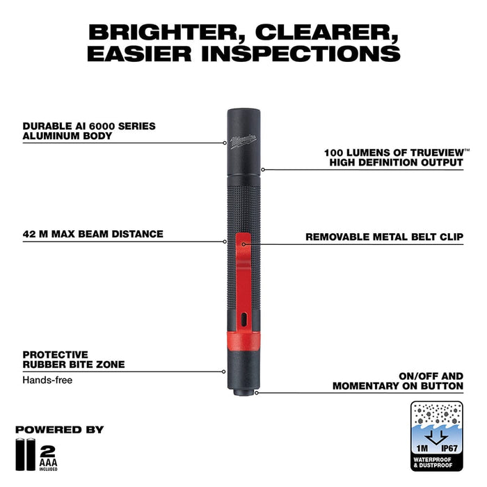 Milwaukee Tool Milwaukee ALKALINE PEN LIGHT