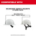 Milwaukee Tool Apparel and Safety Gear Milwaukee BOLT™ Eye Visor - Clear Dual Coat Lens (Compatible with Milwaukee® Safety Helmets & Hard Hats)