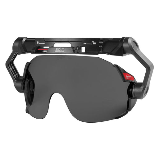 Milwaukee Tool Apparel and Safety Gear Milwaukee BOLT™ Eye Visor - Tinted Dual Coat Lens (Compatible with Milwaukee® Safety Helmets & Hard Hats)