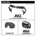 Milwaukee Tool Apparel and Safety Gear Milwaukee BOLT™ Eye Visor - Tinted Dual Coat Lens (Compatible with Milwaukee® Safety Helmets & Hard Hats)