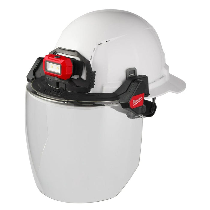 Milwaukee Tool Milwaukee BOLT™ Full Face Shield - Clear Dual Coat Lens (Compatible with Milwaukee® Safety Helmets & Hard Hats)