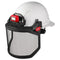 Milwaukee Tool Apparel and Safety Gear Milwaukee BOLT™ Full Face Shield - Metal Mesh (Compatible with Milwaukee® Safety Helmets & Hard Hats)