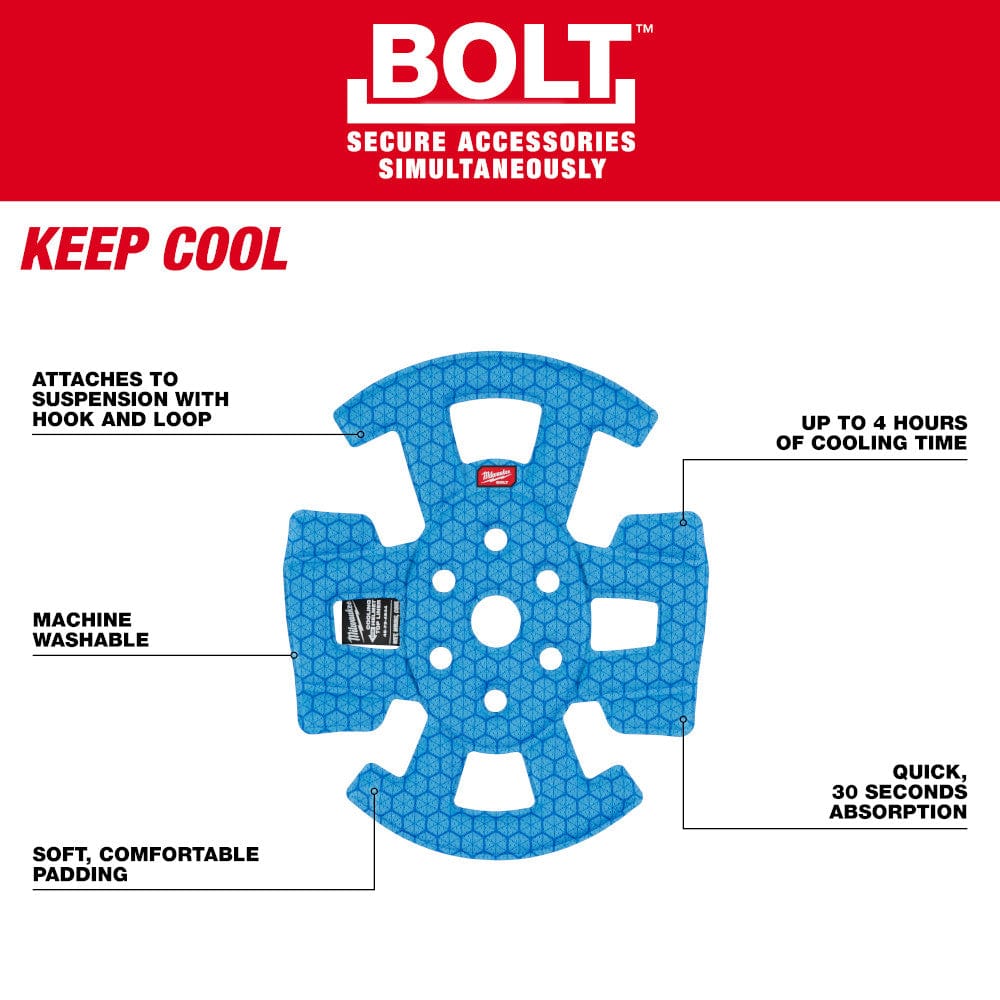 Milwaukee BOLT™ Safety Helmet Cooling Liner