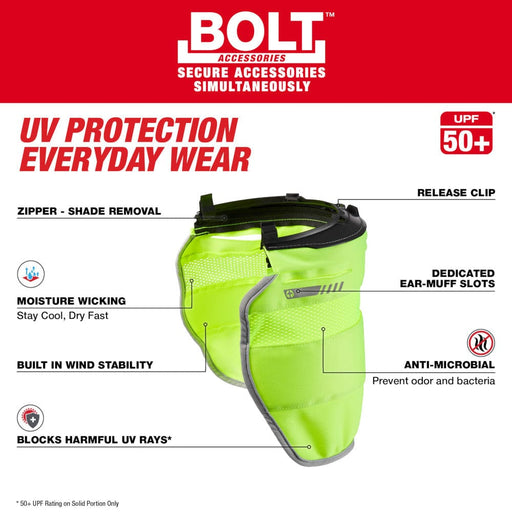 Milwaukee Tool Apparel and Safety Gear Milwaukee BOLT™ Sunshade