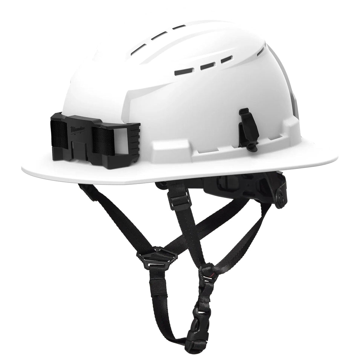 Milwaukee Tool Milwaukee BOLT™ White Full Brim Vented Safety Helmet – Type 2, Class C