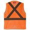 Milwaukee Tool Milwaukee Class 2 High Visibility Orange  Mesh One Pocket Safety Vest - L/XL (CSA)