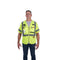 Milwaukee Tool Apparel and Safety Gear Milwaukee Class 3 High Visibility Yellow Mesh Safety Vest - L/XL
