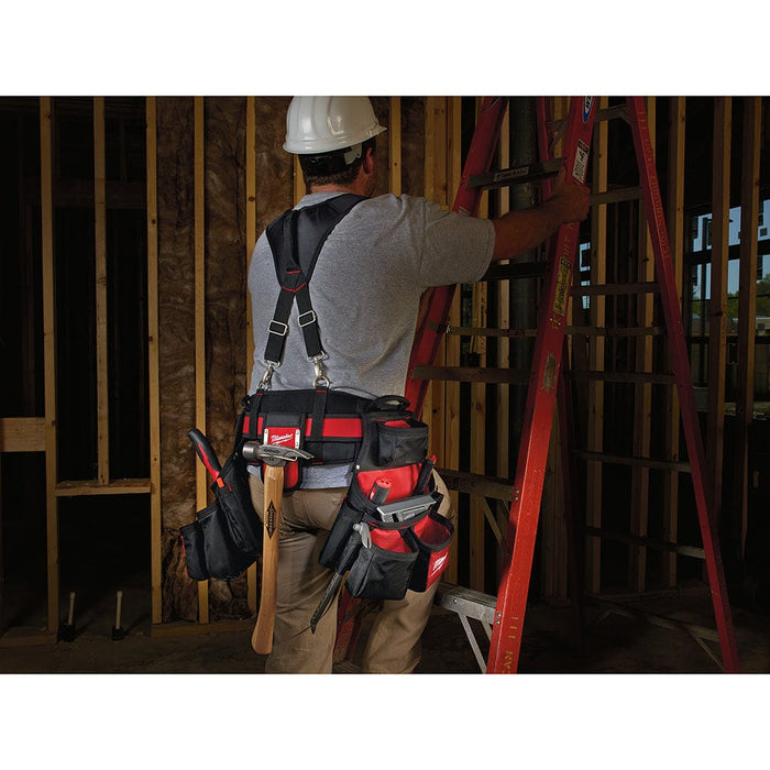 Milwaukee Tool Milwaukee Contractor Work Belt with Suspension Rig