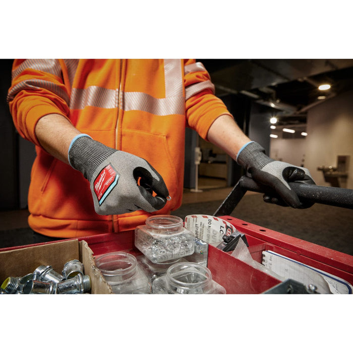 Milwaukee Tool Milwaukee Cut Level 2 High Dexterity Polyurethane Dipped Gloves - L