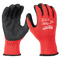 Milwaukee Tool Apparel and Safety Gear Milwaukee Cut Level 3 Nitrile Dipped Gloves, Large