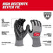 Milwaukee Tool Milwaukee Cut Level 4 High Dexterity Polyurethane Dipped Gloves - L