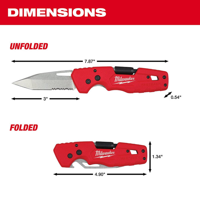 Milwaukee Tool Milwaukee FASTBACK™ 5in1 Folding Knife