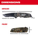 Milwaukee Tool Milwaukee FASTBACK™ Camo Spring Assisted Folding Knife