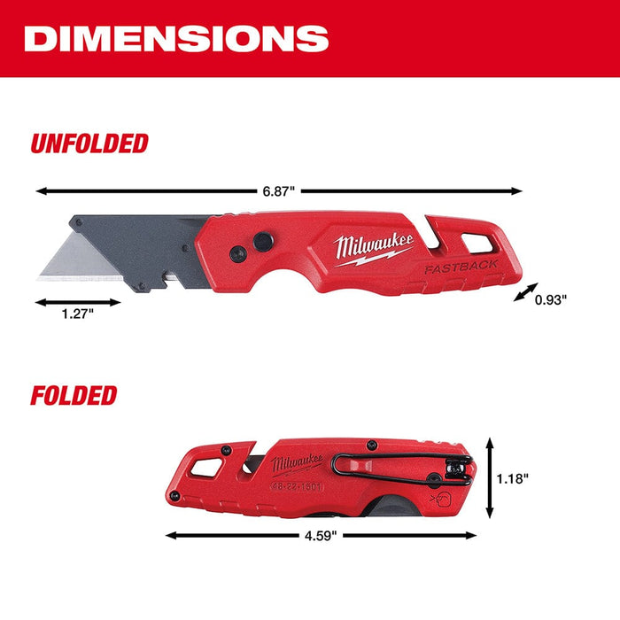 Milwaukee Tool Milwaukee FASTBACK™ Folding Utility Knife