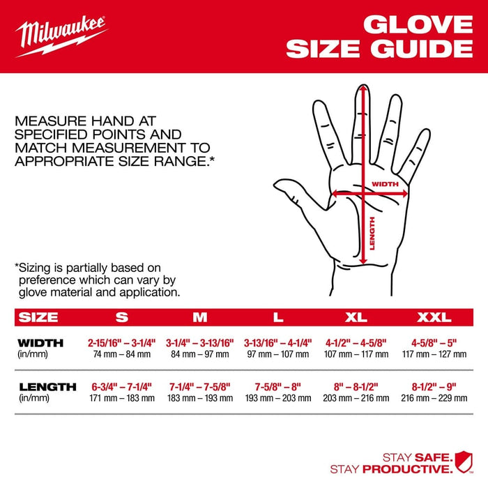 Milwaukee Tool Milwaukee Free-Flex Work Gloves - L