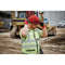 Milwaukee Tool Apparel and Safety Gear Milwaukee Gray Front Brim Vented Hard Hat w/4pt Ratcheting Suspension - Type 1, Class C