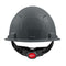 Milwaukee Tool Apparel and Safety Gear Milwaukee Gray Front Brim Vented Hard Hat w/4pt Ratcheting Suspension - Type 1, Class C