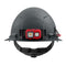 Milwaukee Tool Apparel and Safety Gear Milwaukee Gray Front Brim Vented Hard Hat w/4pt Ratcheting Suspension - Type 1, Class C