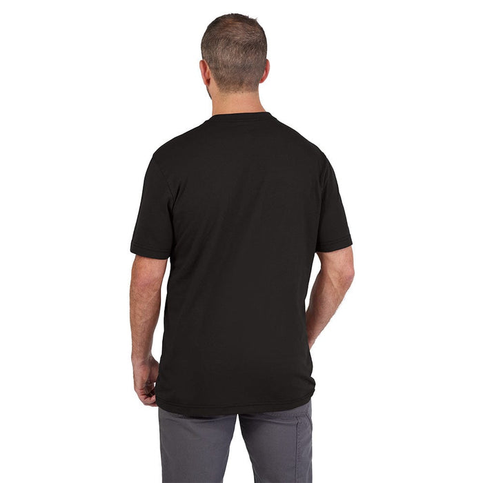 Milwaukee Tool Apparel and Safety Gear Milwaukee GRIDIRON™ Pocket T-Shirt - Short Sleeve Black 2X