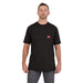 Milwaukee Tool Apparel and Safety Gear Milwaukee GRIDIRON™ Pocket T-Shirt - Short Sleeve Black M