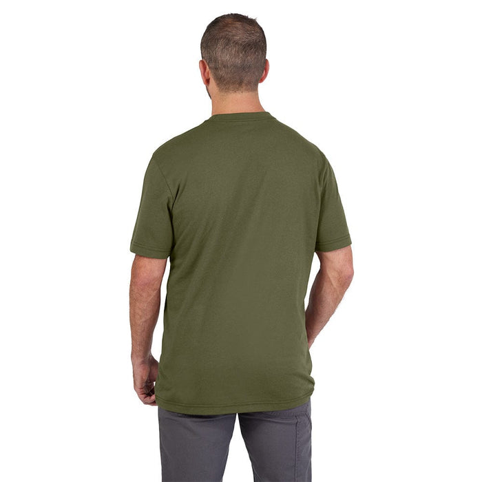 Milwaukee Tool Milwaukee GRIDIRON™ Pocket T-Shirt - Short Sleeve Green XL