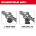 Milwaukee Tool Accessories Milwaukee Hex-LOK™ 2-in-1 Tap and Die Threading Handle & Tap Collet